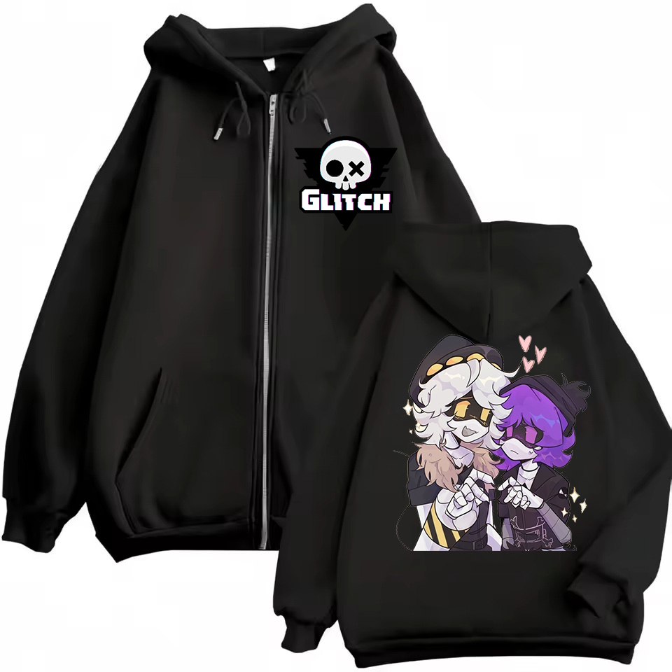 Anime Murder Drones Zipper Hoo – Embroidery Zip Up Hoodie Bewertung und Preis