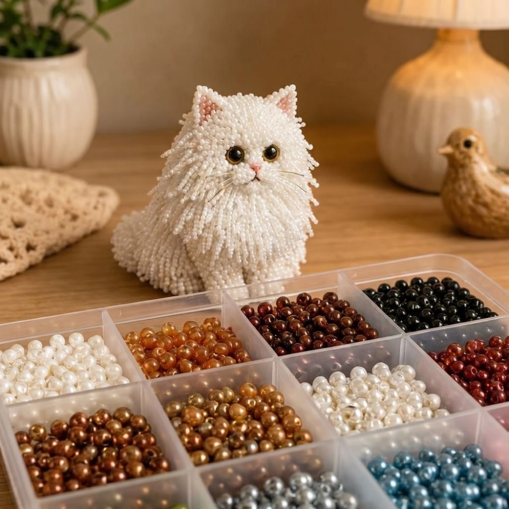 Handgemachtes DIY Tier-Perlen- – Embroidery Keychain Bewertung und Preis