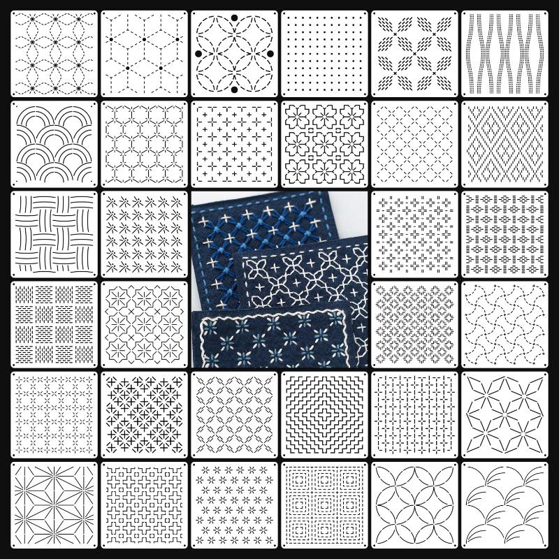 9/32-teiliges Sashiko-Stickere – Embroidery Tools Bewertung und Preis