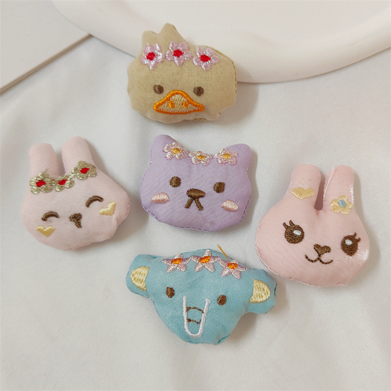 5PCS Neue stickerei kaninchen  – Embroidery Rabbit Bewertung und Preis