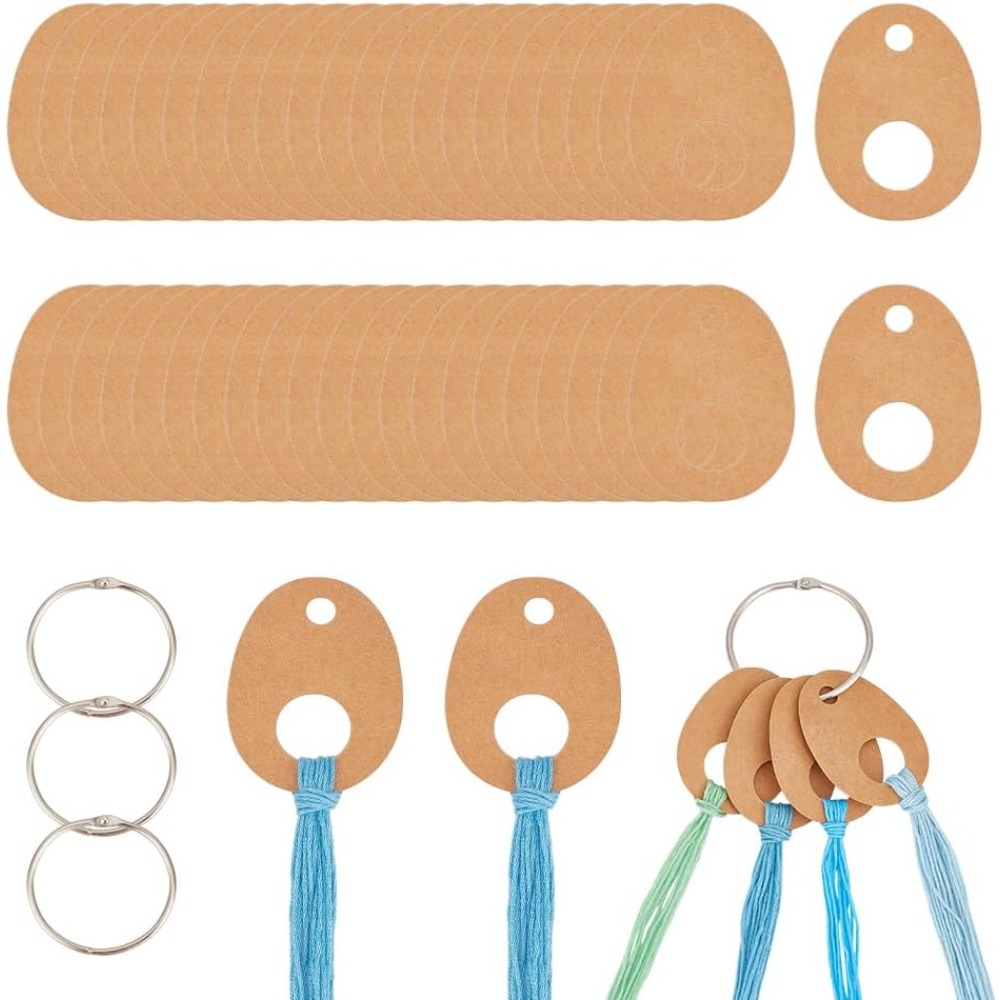 100 Stück Tropfen-Fadentropfen – Embroidery Paper Bewertung und Preis