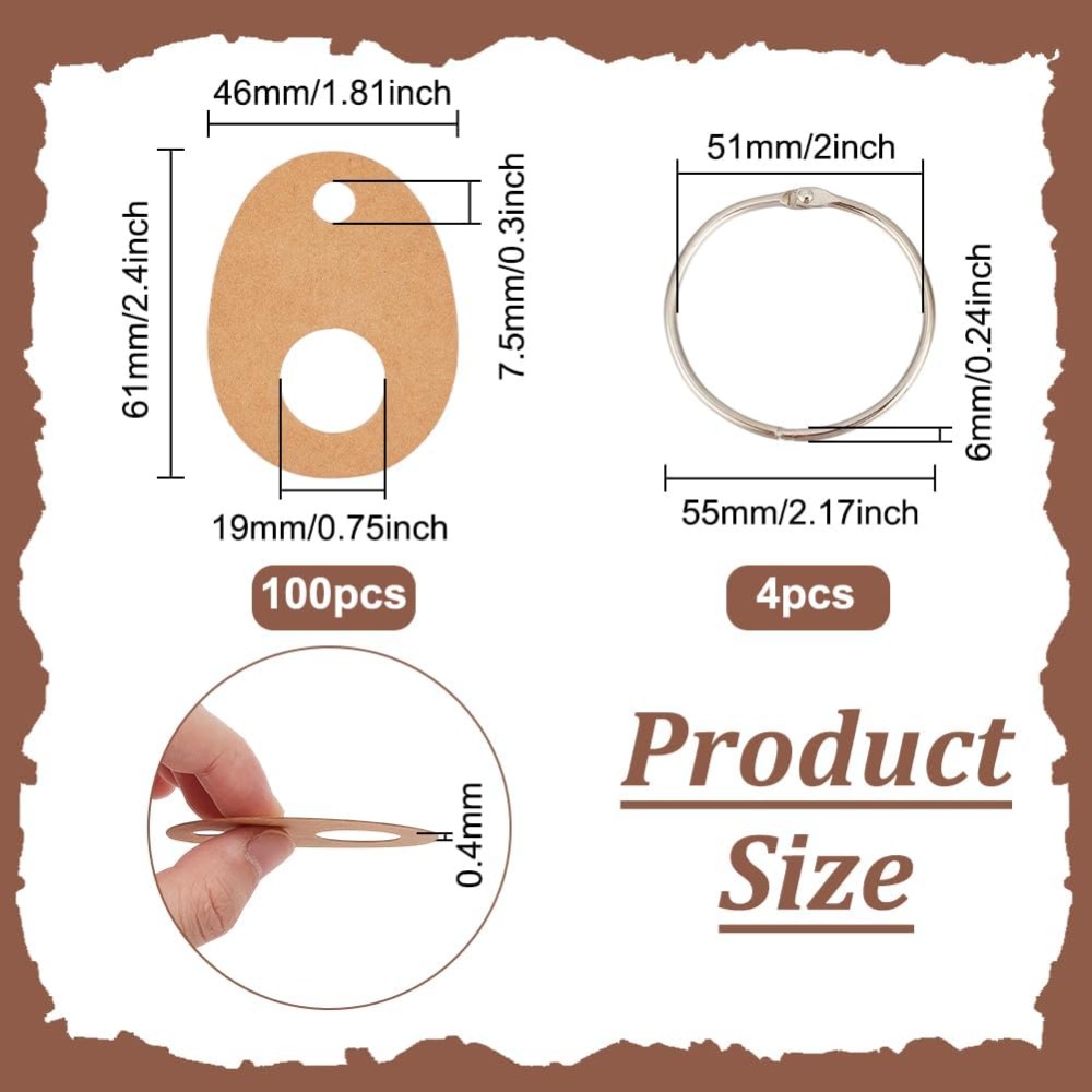 100 Stück Tropfen-Fadentropfen – Embroidery Paper Bewertung und Preis