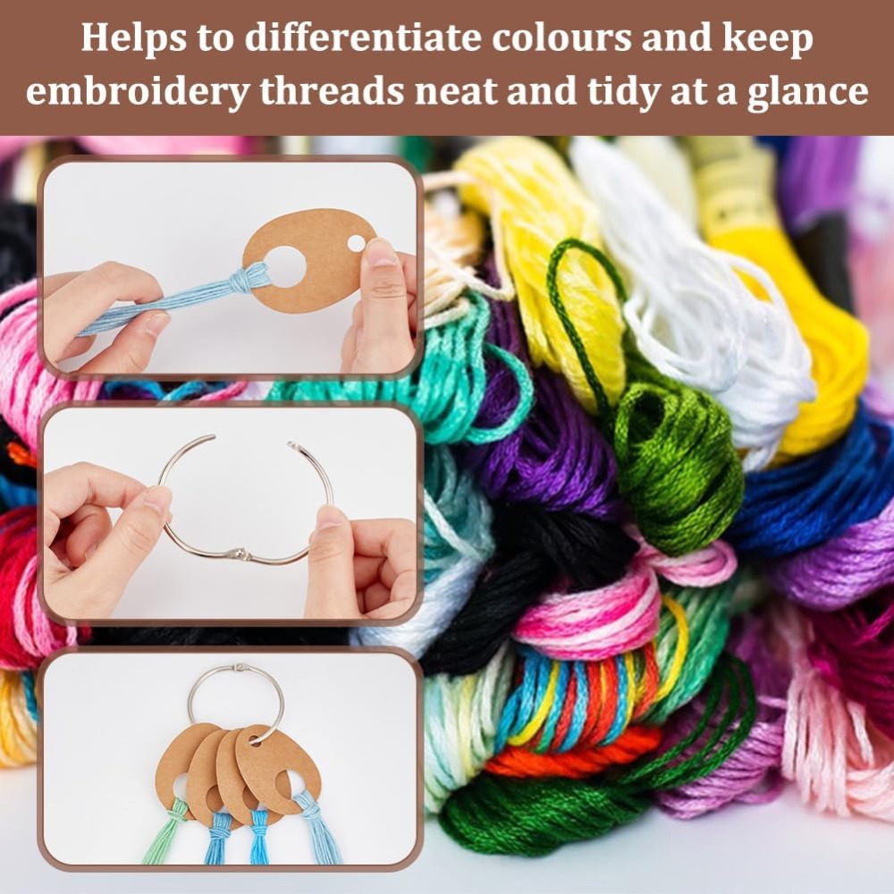 100 Stück Tropfen-Fadentropfen – Embroidery Paper Bewertung und Preis