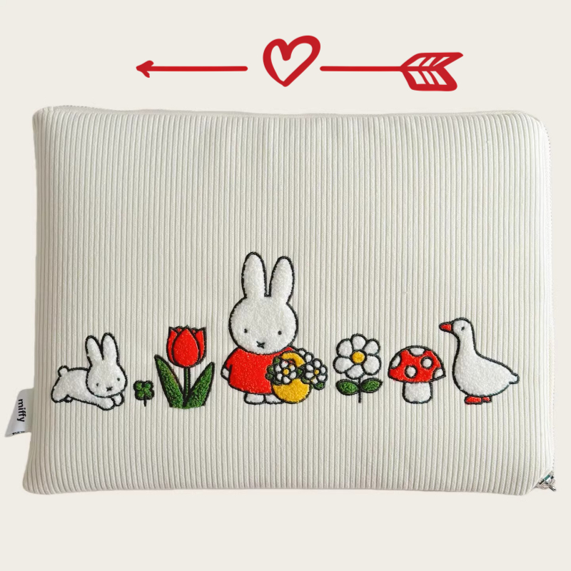 Miffy Kawaii Anime Cartoon Kan – Embroidery Rabbit Bewertung und Preis