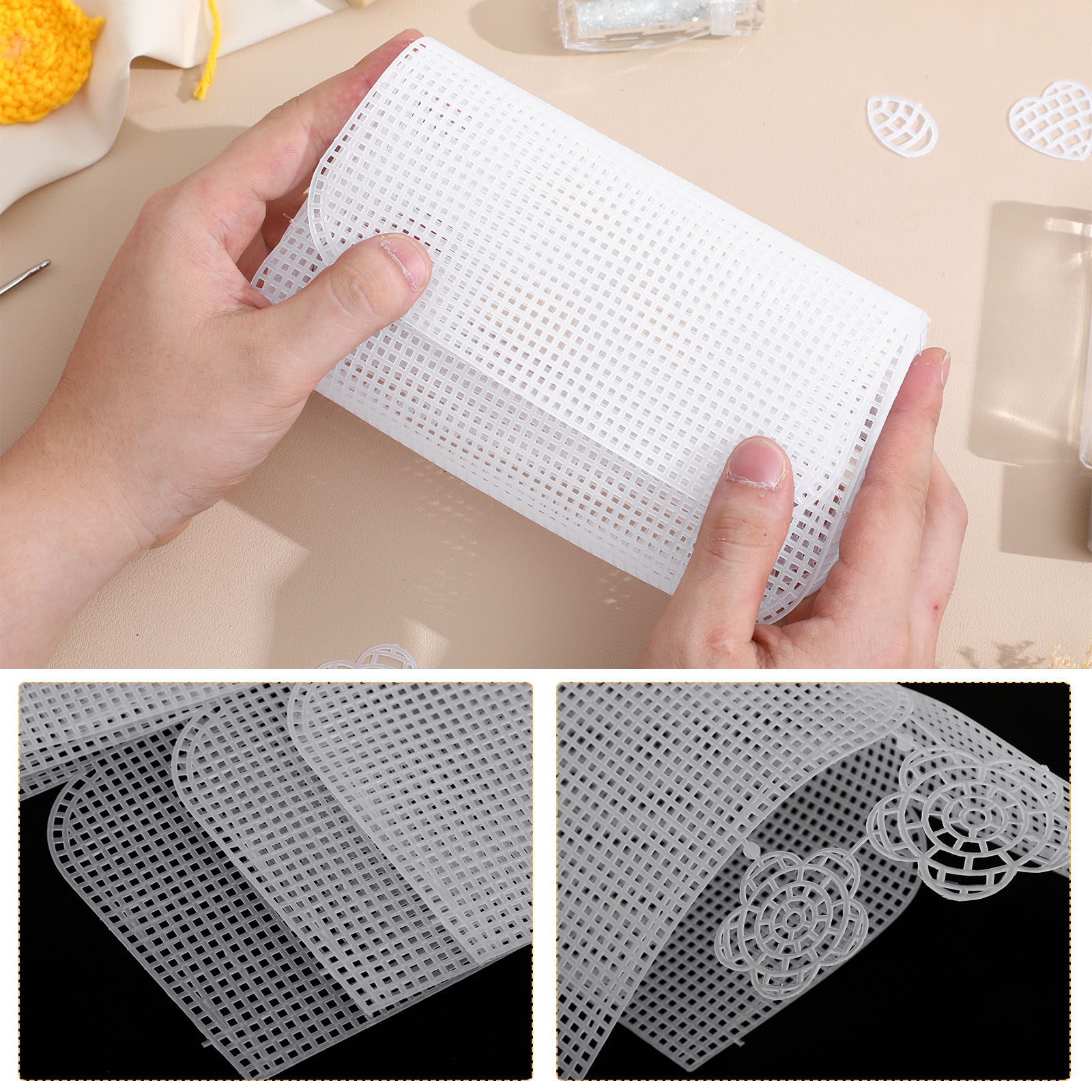 6 Stück Premium Kunststoff-Net – Embroidery Premium Bewertung und Preis
